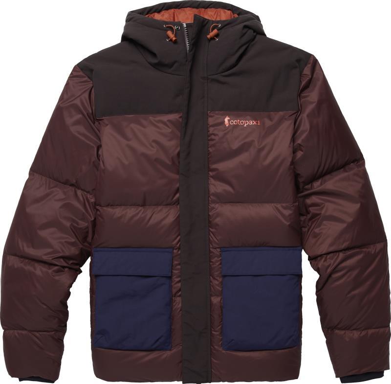 Solazo Down Parka - Mens - Cavern / Chestnut 1