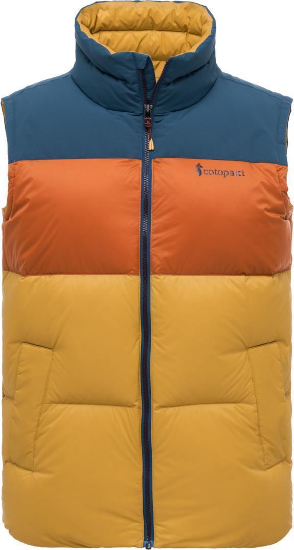 Solazo Down Vest - Mens - indigo / golden rod 1