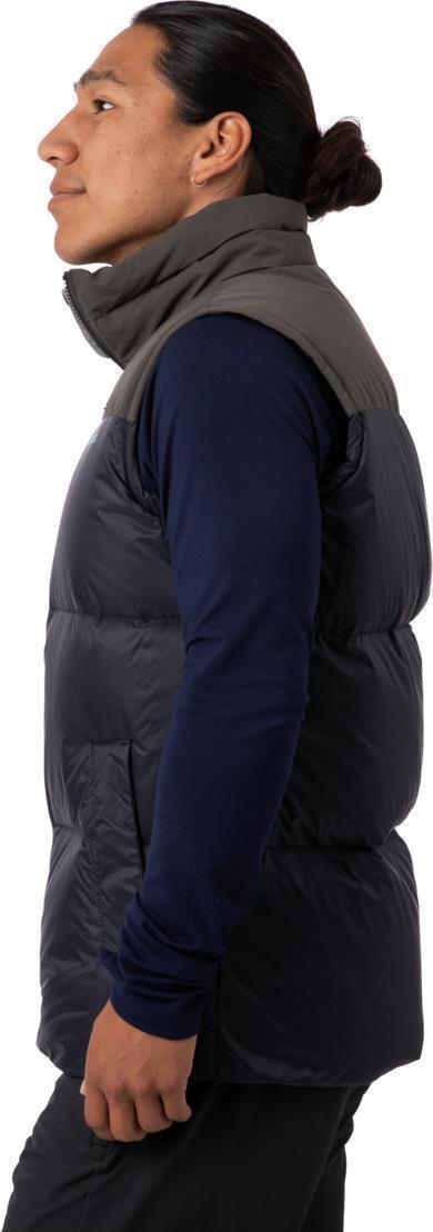 Solazo Down Vest - Mens - iron / black 1