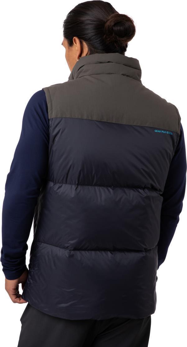 Solazo Down Vest - Mens - iron / black 1