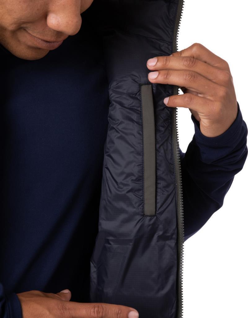 Solazo Down Vest - Mens - iron / black 1