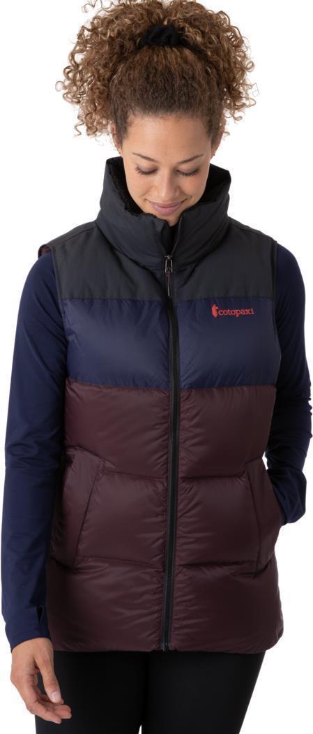 Solazo Down Vest - Womens - Black / Black Iris 3