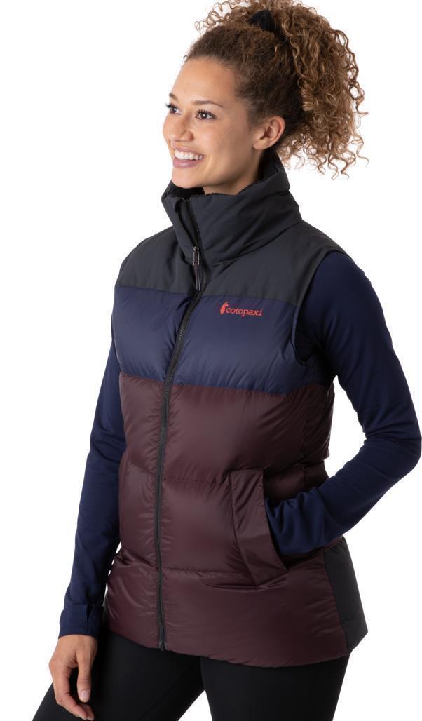 Solazo Down Vest - Womens - Black / Black Iris 4
