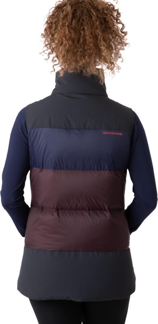Solazo Down Vest - Womens - Black / Black Iris 5