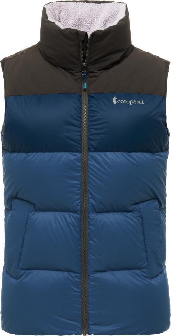 Solazo Down Vest - Womens - Iron / Denim 1