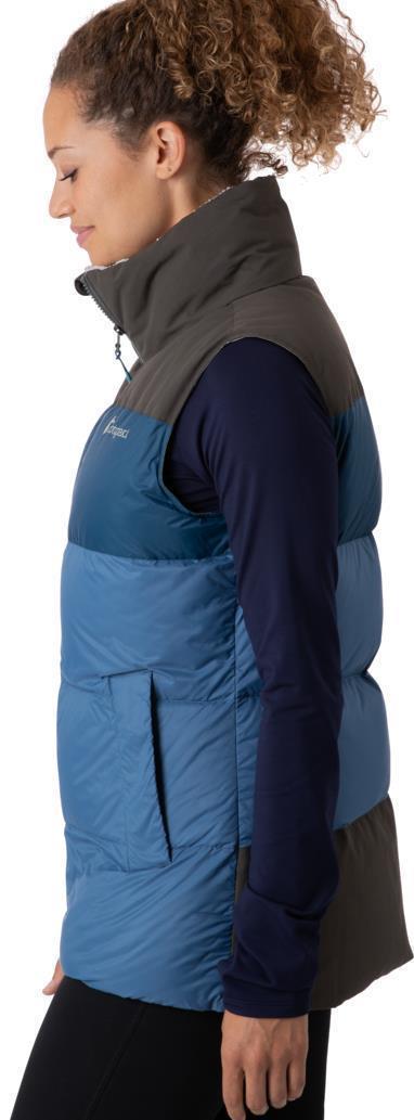 Solazo Down Vest - Womens - Iron / Denim 4