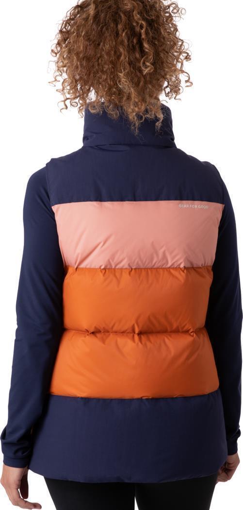 Solazo Down Vest - Womens - Maritime / Mezcal 4
