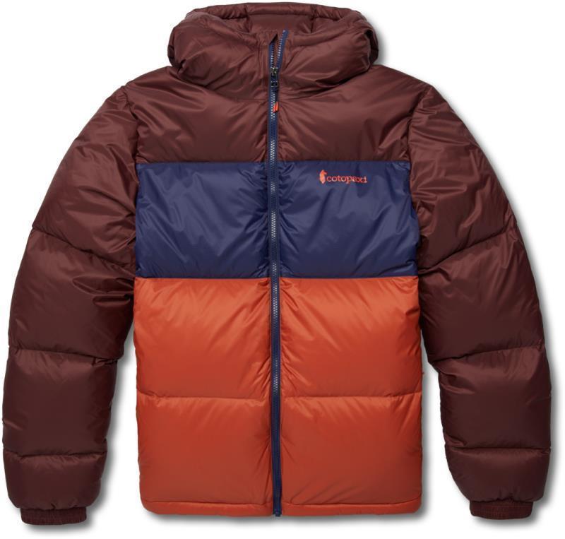 Solazo Hooded Down Jacket - Mens - Chestnut / Spice 1