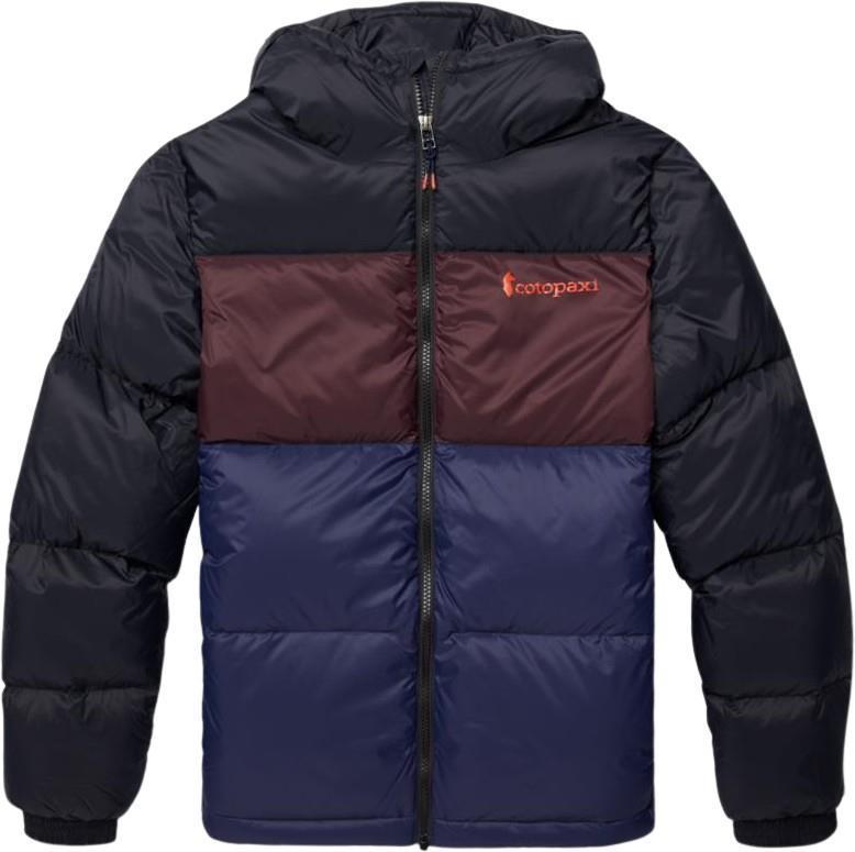 Solazo Hooded Down Jacket - Womens - black / maritime 1