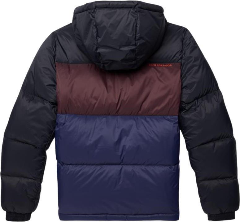 Solazo Hooded Down Jacket - Womens - black / maritime 1