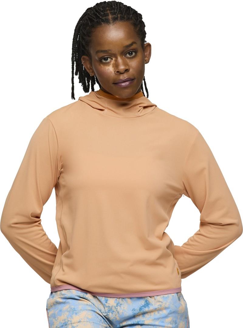 Sombra Sun Hoodie - Womens - apricot 1