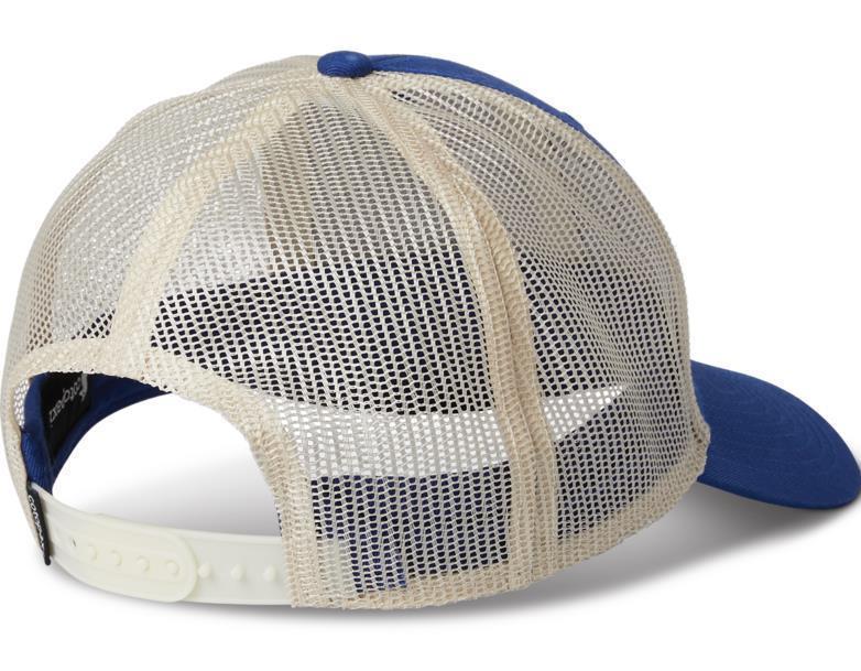 Square Mountain Trucker Hat - blue violet 1