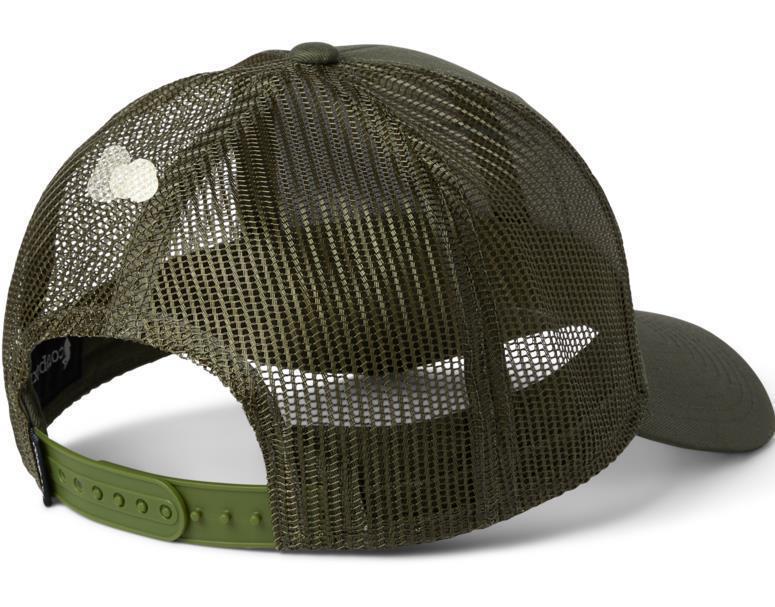 Square Mountain Trucker Hat - spruce 1