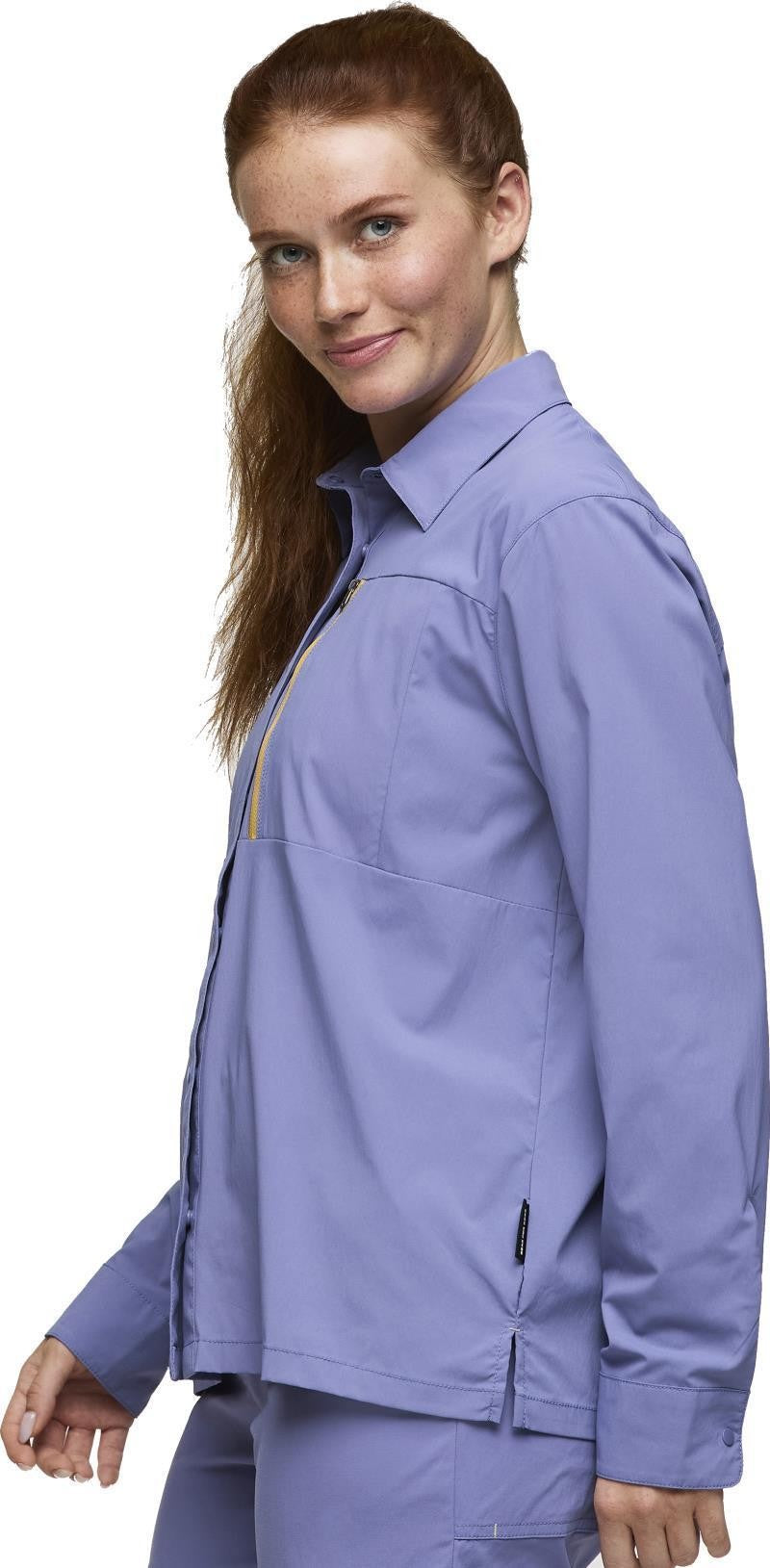 Sumaco LS Shirt - Womens - blue smoke 1