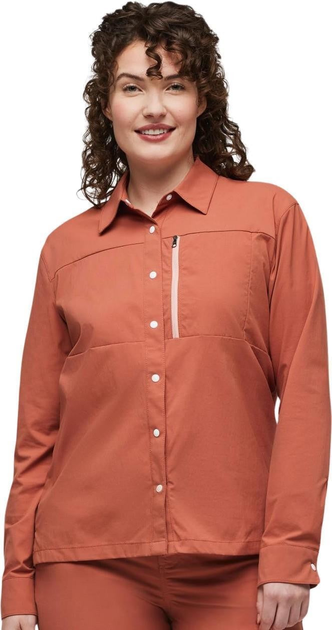 Sumaco LS Shirt - Womens - faded brick 1