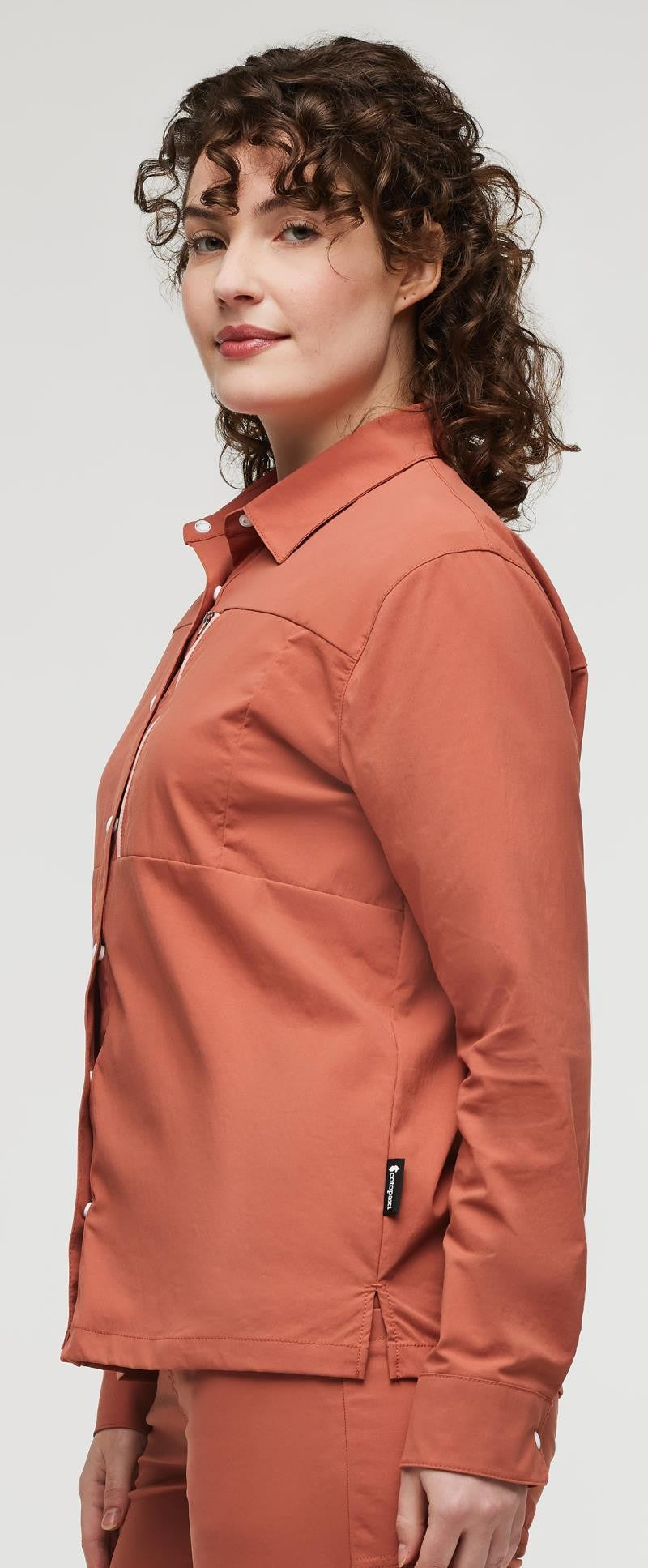Sumaco LS Shirt - Womens - faded brick 1