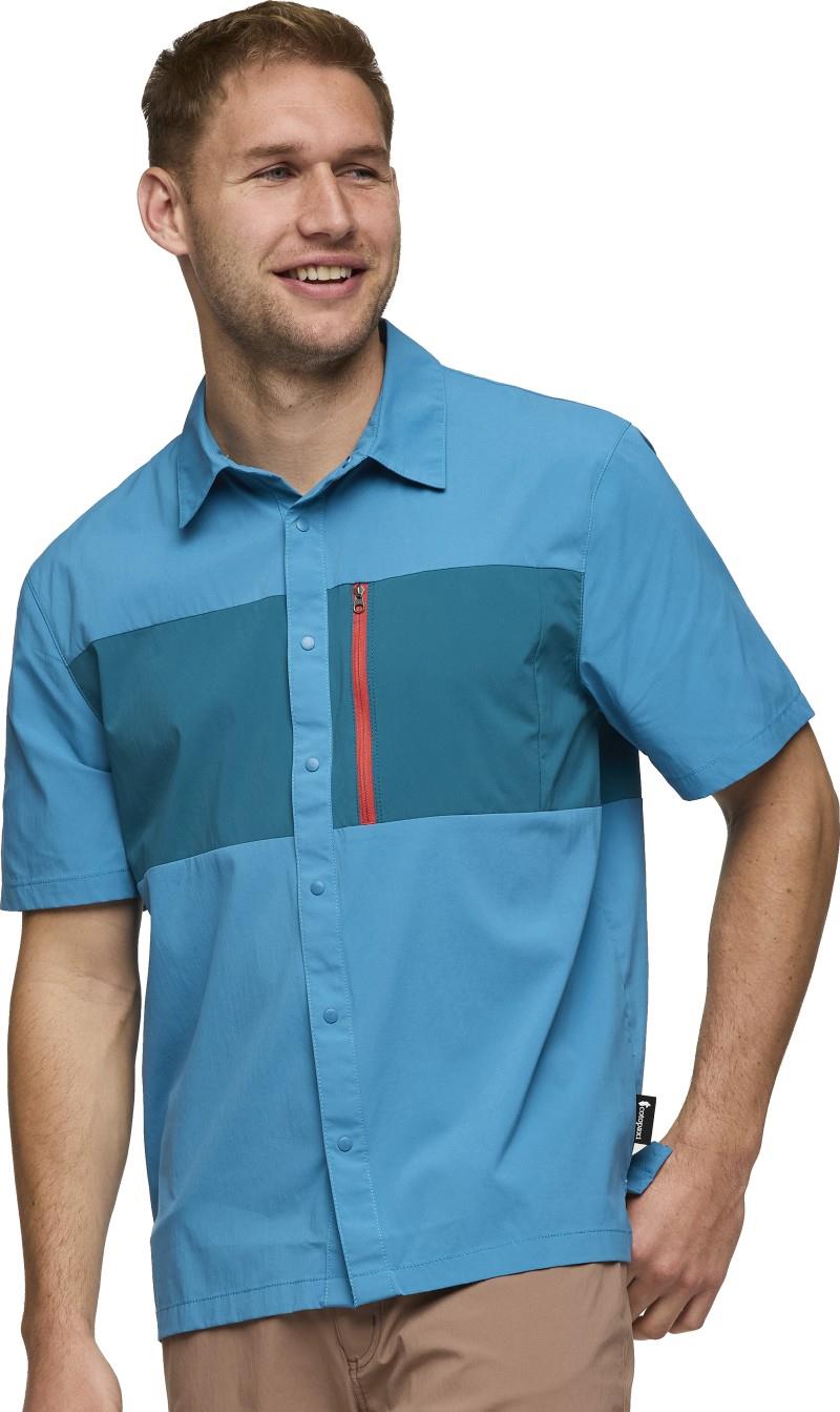 Sumaco SS Shirt - Mens - lake / waterfall 1