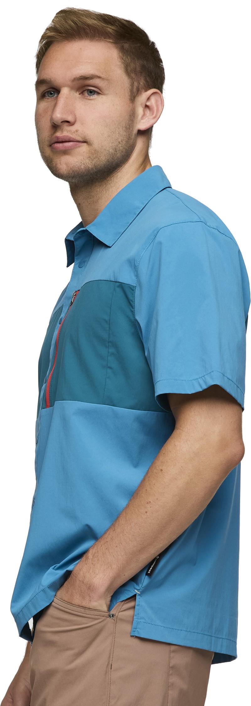 Sumaco SS Shirt - Mens - lake / waterfall 1