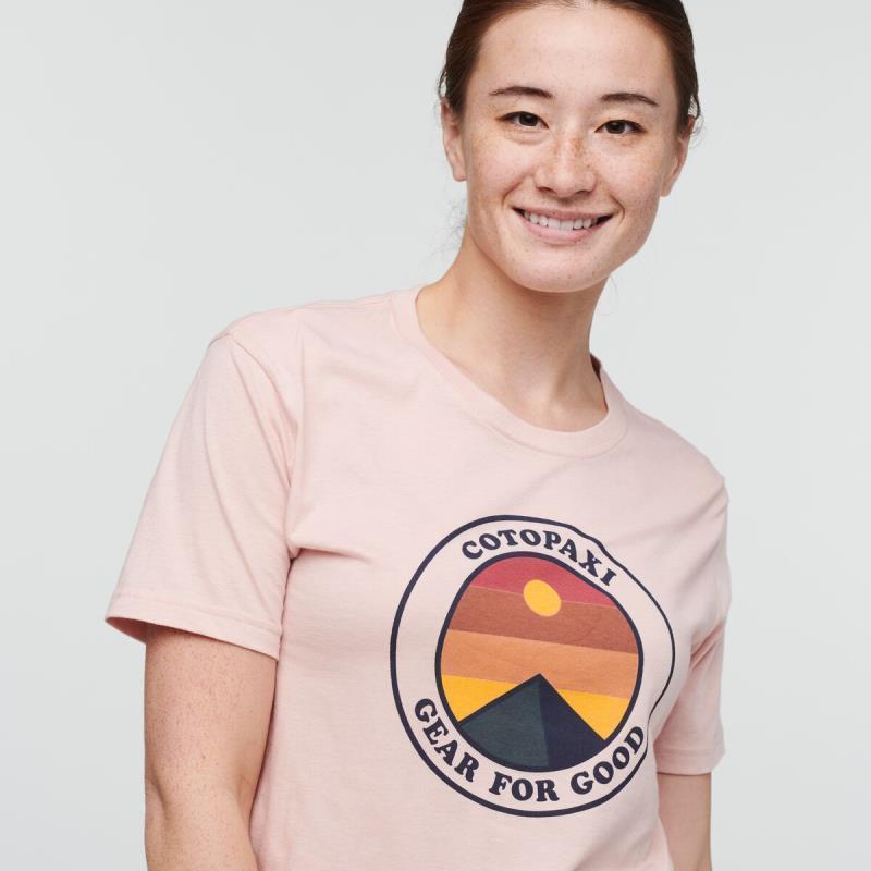 Sunny Side Organic T-Shirt - Womens - Sand 2