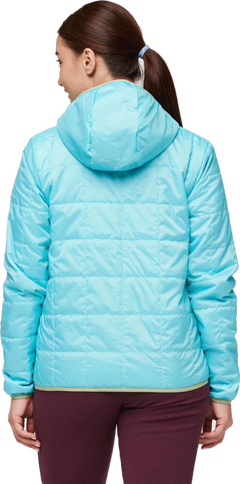 Teca Calido Reversible Hooded Jacket - Womens - Blue Algae 6