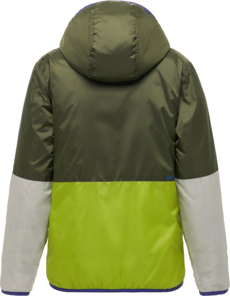 Teca Calido Reversible Hooded Jacket - Womens - Olive Oil 2