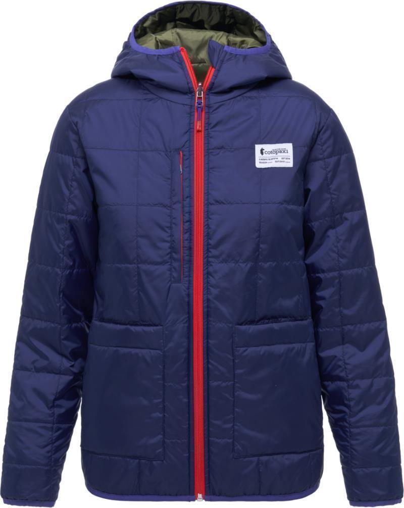 Teca Calido Reversible Hooded Jacket - Womens - Olive Oil 3