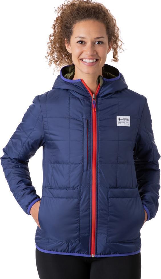 Teca Calido Reversible Hooded Jacket - Womens - Olive Oil 6