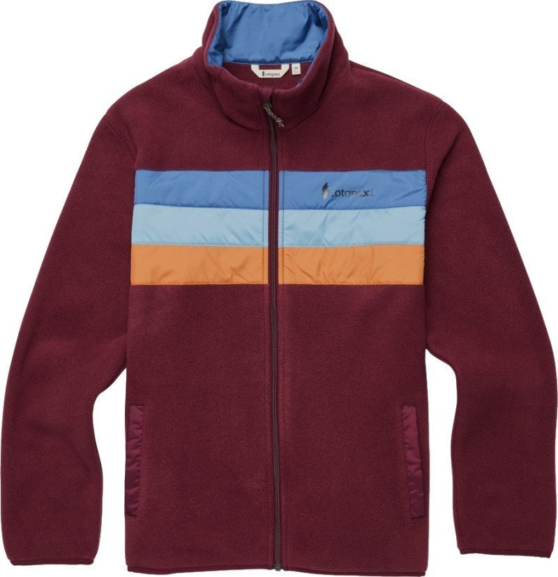 Teca Fleece Full-Zip Jacket - Mens - acai bowl 1