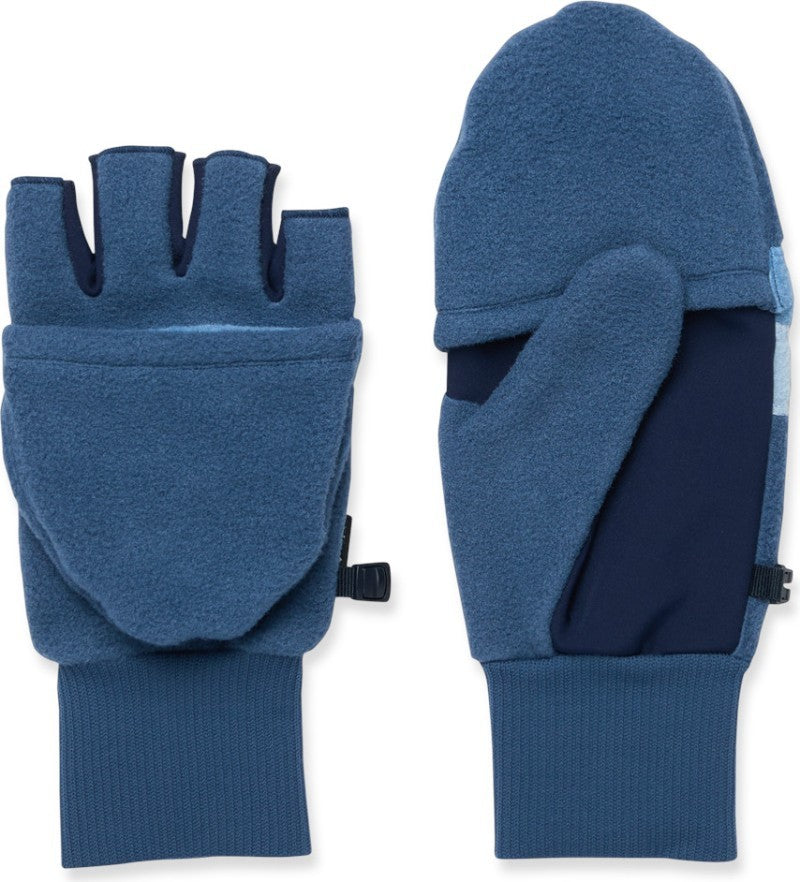 Teca Fleece Glittens - deep sea 1
