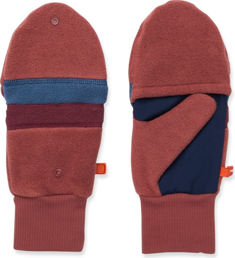 Teca Fleece Glittens - nutmeg 1