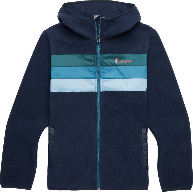 Teca Fleece Hooded Full-Zip Jacket - Mens - Mariana Trench 1