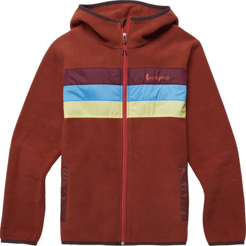 Teca Fleece Hooded Full-Zip Jacket - Mens - Rusty Nail 1
