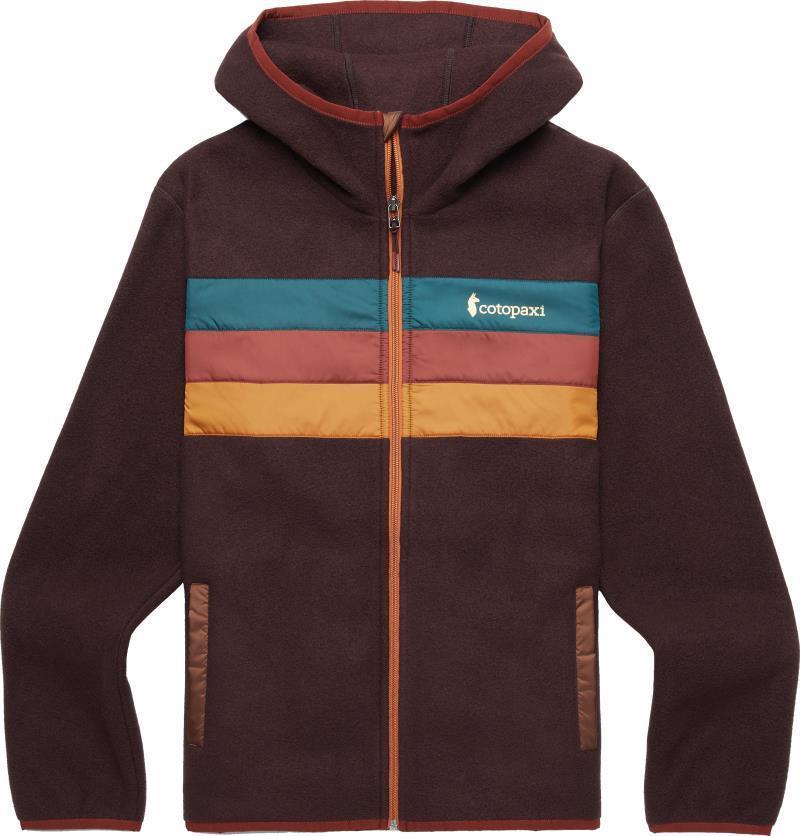 Teca Fleece Hooded Full-Zip Jacket - Mens - Sepia Sunset 1