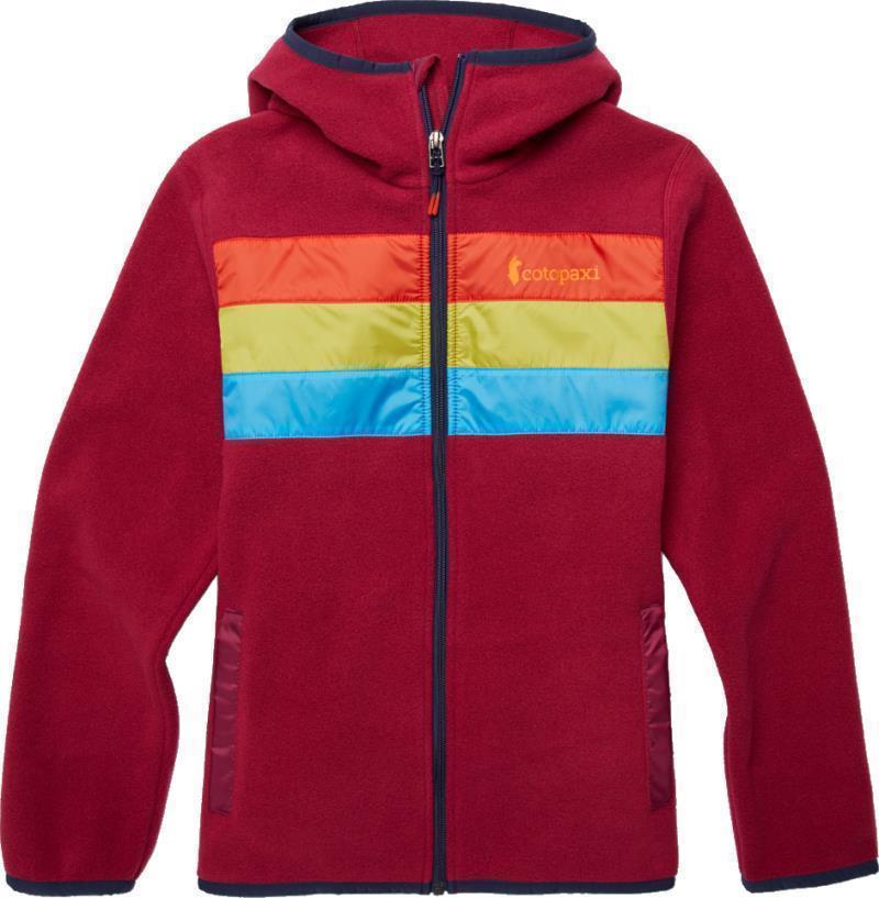 Teca Fleece Hooded Full-Zip Jacket - Womens - Danger Zone 1