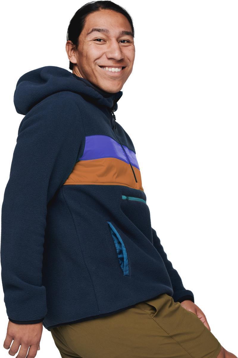 Teca Fleece Hooded Half-Zip Jacket - Mens - Checkmate 2