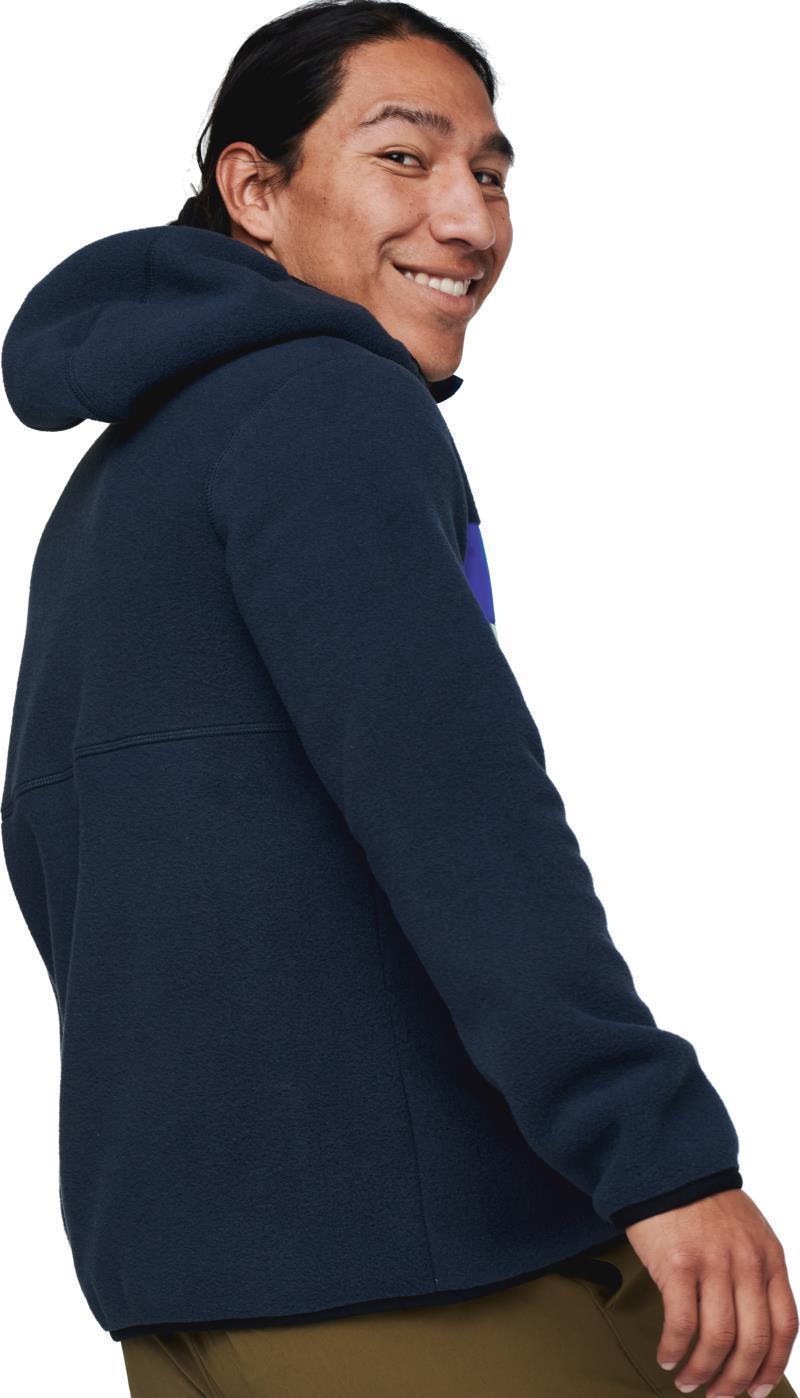 Teca Fleece Hooded Half-Zip Jacket - Mens - Checkmate 3