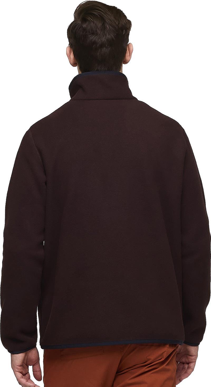 Teca Fleece Pullover - Mens - Cowboy Coffee 4