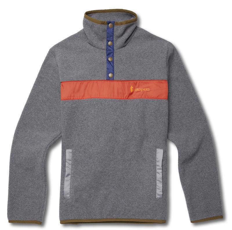 Teca Fleece Pullover - Mens - Volcanic Action 1