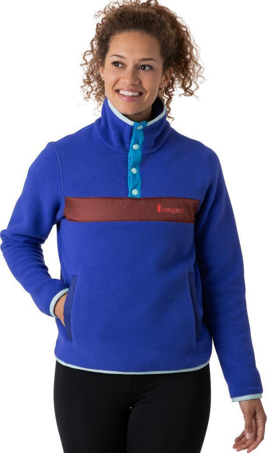 Teca Fleece Pullover - Womens - Blue Eyes 1
