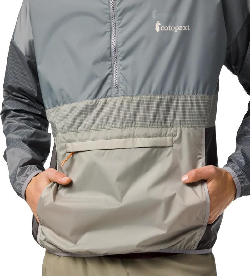 Teca Half-Zip Windbreaker - Mens - slow down 1