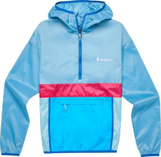 Teca Half-Zip Windbreaker - Womens - bubble bath 1