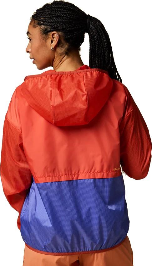 Teca Half-Zip Windbreaker - Womens - smell the begonias 1