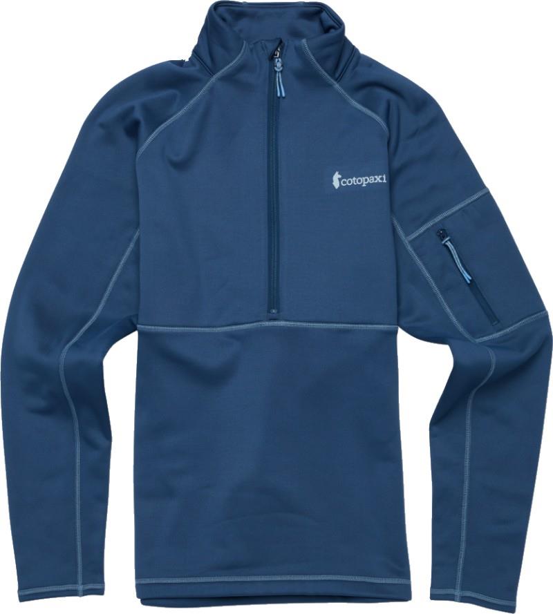Tempa Fleece Half-Zip Pullover - Mens - deep sea 1