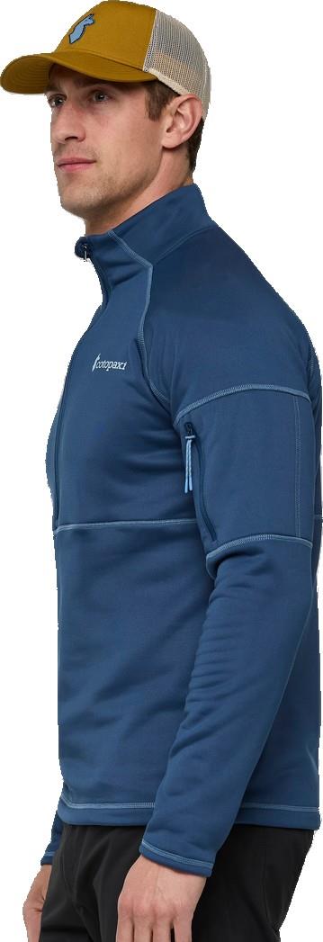 Tempa Fleece Half-Zip Pullover - Mens - deep sea 1