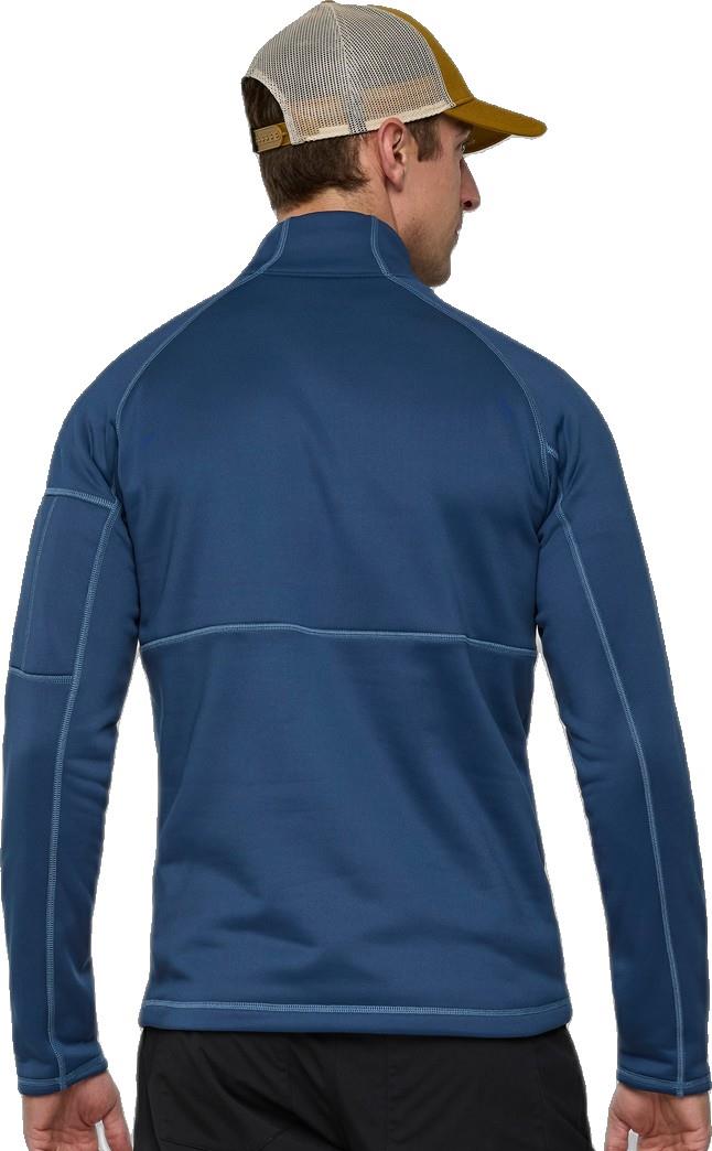 Tempa Fleece Half-Zip Pullover - Mens - deep sea 1