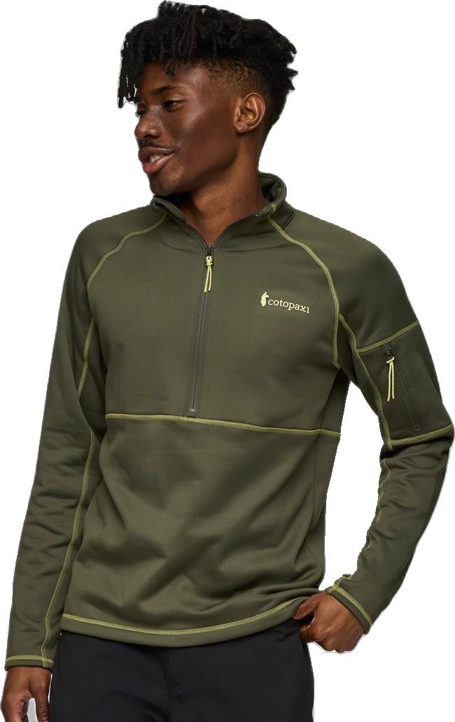 Tempa Fleece Half-Zip Pullover - Mens - fatigue 1
