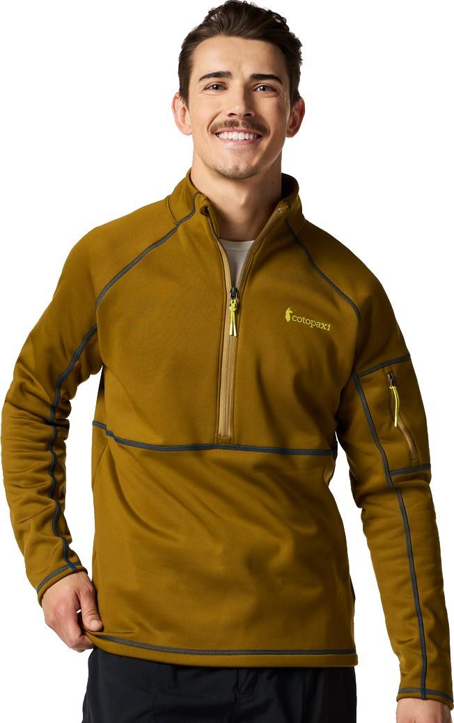 Tempa Fleece Half-Zip Pullover - Mens - log cabin 1