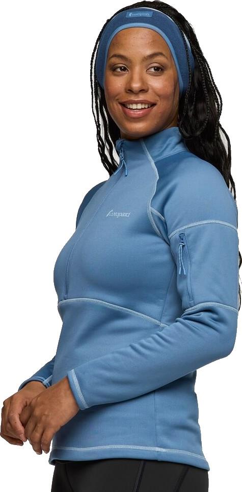 Tempa Fleece Half-Zip Pullover - Womens - fjord 1