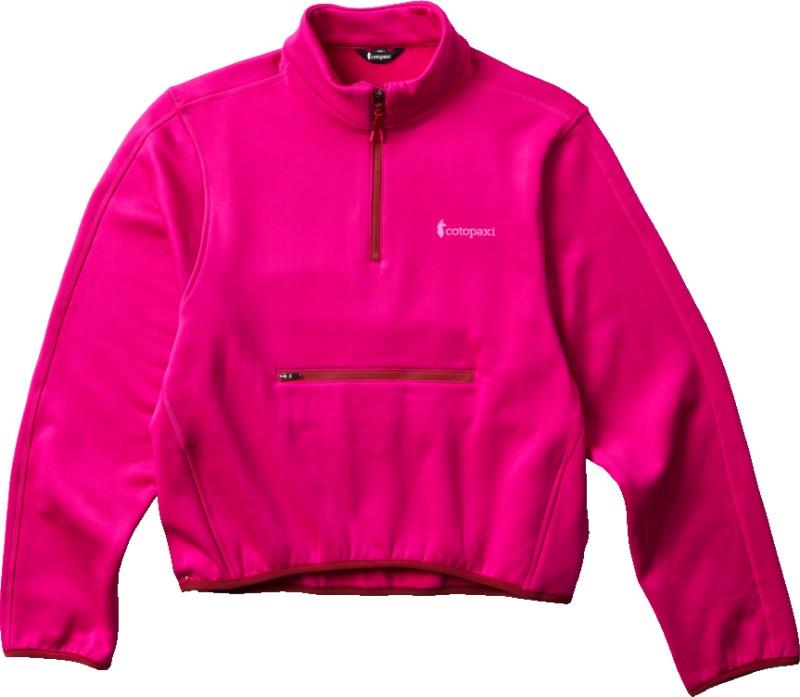 Tempa Fleece Quarter-Zip Pullover - Womens - pitaya 1