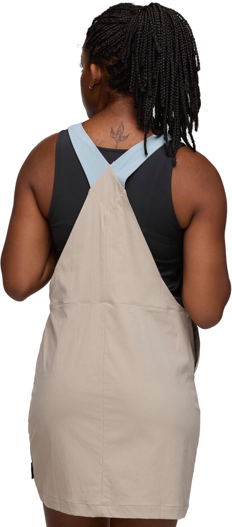 Tolima Overall Dress - pebble 1